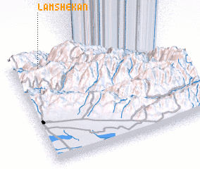 3d view of Lāmshekan