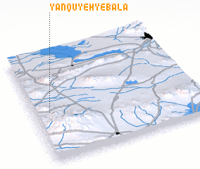 3d view of Yānqūyeh-ye Bālā