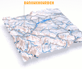 3d view of Banow Khowrbeh