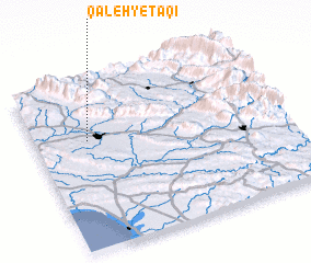 3d view of Qal‘eh-ye Taqī