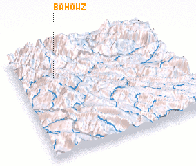 3d view of Baḩowẕ