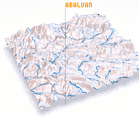 3d view of Āb Alvān