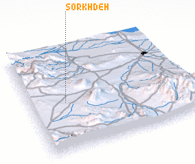 3d view of Sorkhdeh