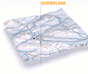 3d view of Ūzūn Bolāgh