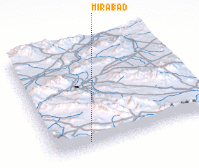 3d view of Mīrābād