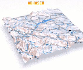 3d view of Āb Kāseh