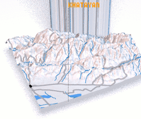 3d view of Khaţāyān