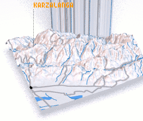 3d view of Karzālangā