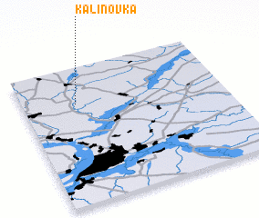 3d view of Kalinovka