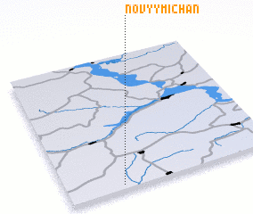 3d view of Novyy Michan