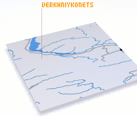 3d view of Verkhniy Konets