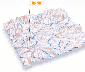 3d view of Chaman