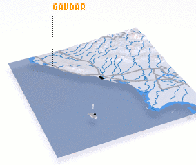 3d view of Gāvdār