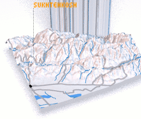 3d view of Sūkhteh Kosh