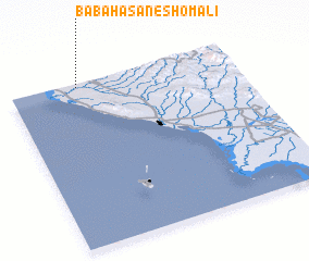 3d view of Bābā Ḩasan-e Shomālī