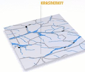 3d view of Krasnenʼkiy