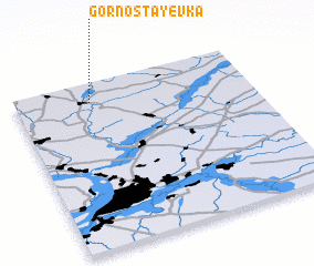 3d view of Gornostayevka