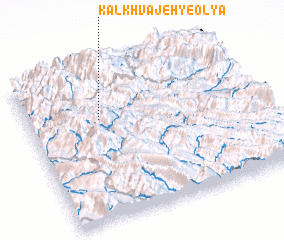 3d view of Kal Khvājeh-ye ‘Olyā