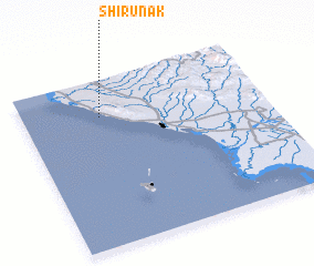 3d view of Shīrūnak