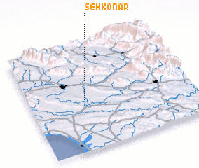 3d view of Seh Konār