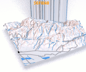 3d view of Sefīd Āb