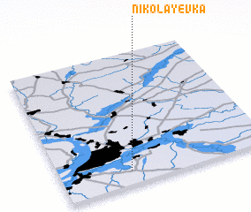 3d view of Nikolayevka