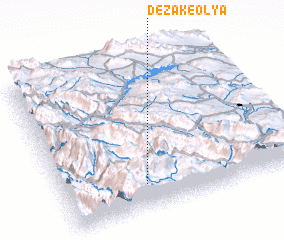 3d view of Dezak-e ‘Olyā