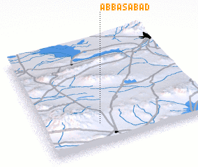 3d view of ‘Abbāsābād