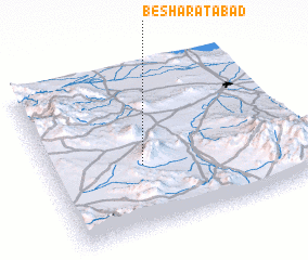 3d view of Beshāratābād