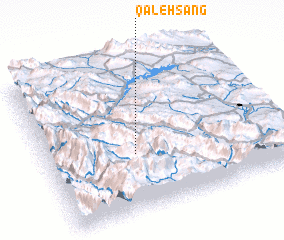 3d view of Qal‘eh Sang