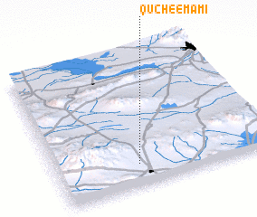 3d view of Qūch-e Emāmī