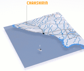 3d view of Chāh Shīrīn