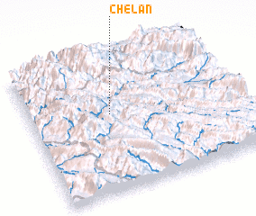 3d view of Chelan