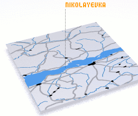 3d view of Nikolayevka