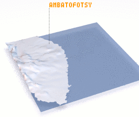 3d view of Ambatofotsy