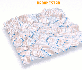 3d view of Bādāmestān