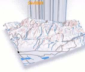 3d view of Sajīdān