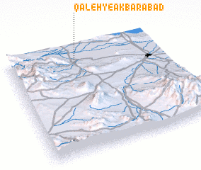 3d view of Qal‘eh-ye Akbarābād