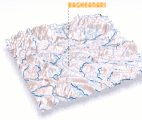 3d view of Bāgh-e Anārī
