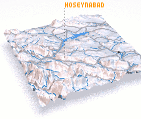 3d view of Ḩoseynābād