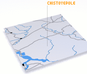 3d view of Chistoye Pole