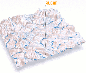 3d view of Algan