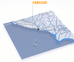 3d view of Kabkgīrī