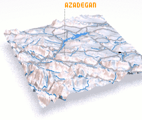 3d view of Āzādegān