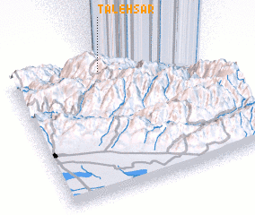 3d view of Taleh Sar