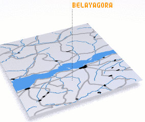 3d view of Belaya Gora