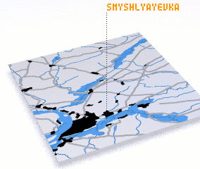 3d view of Smyshlyayevka