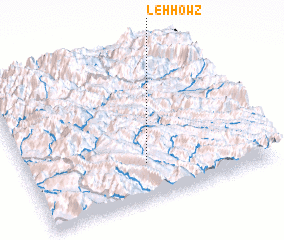 3d view of Leh Ḩowẕ