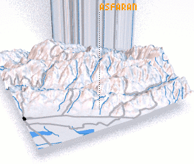 3d view of Asfārān