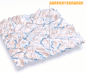 3d view of Darreh-ye Anārak